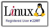 Linux:
Registered User #22997