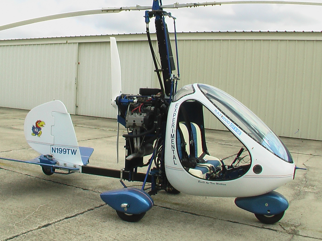 gyro 2000 s ikenga gyroplane build